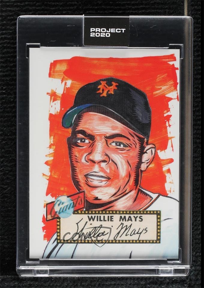 2020 Project 1952 Topps /5930 Willie Mays Blake Jamieson #143 HOF fm0