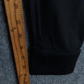 PINK Victoria's Secret Jogger Pants Womens Medium Black Ultimate Knit Athleisure