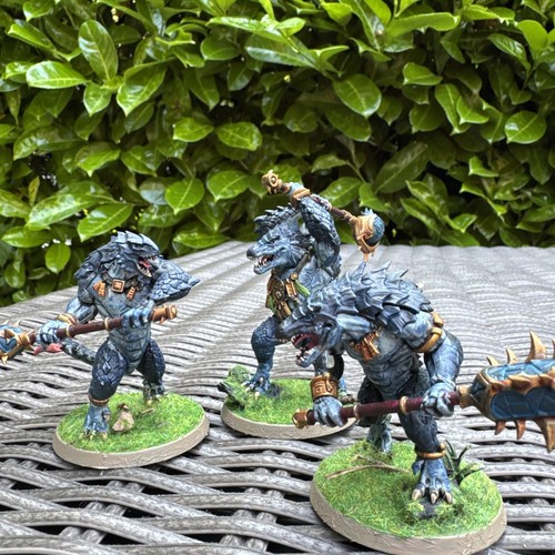 Seraphon army Warhammer AOS Saurus Carnosaur Aggradon Kroxigor well painted  - Picture 14 of 24