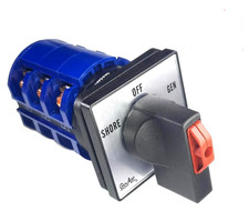 65 Amp Transfer Lockout Premium Switch Gen /Off /Inverter for RV, Boat