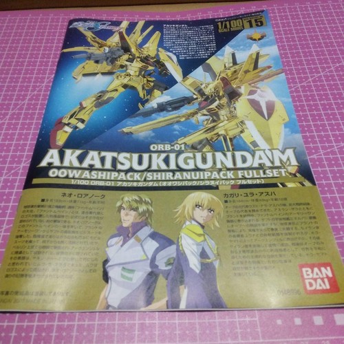 Bandai Gundam SEED Destiny 1/100 Akatsuki Gundam Full Set Model Kit - zusammengebaut - Bild 6 von 14