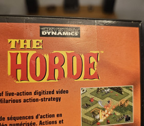 The Horde Sega Saturn PAL, Complete With Original Box And Manual VGC