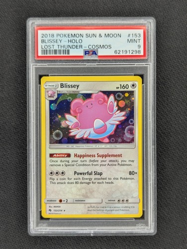 Blissey graded PSA 9 for sale on eBay