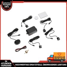 Einparkhilfe 4 x Sensor hinten Parkhilfe Nachrüsten PDC Auto Universal Schwarz