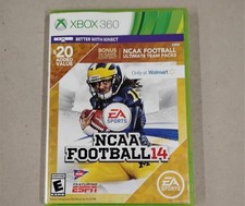 NCAA Football 14 Xbox 360 Case Only NO GAME Walmart Edition RARE