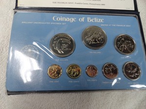 1975 Coinage Of Belize