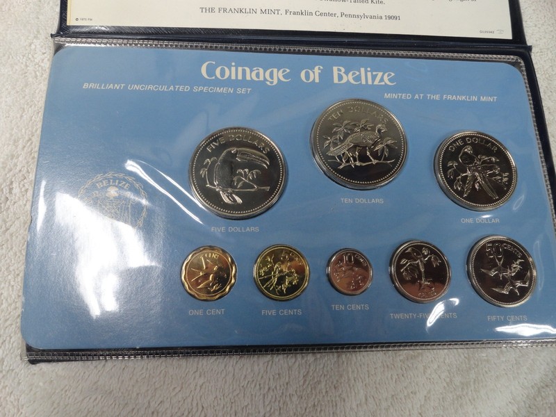 1975 Coinage Of Belize