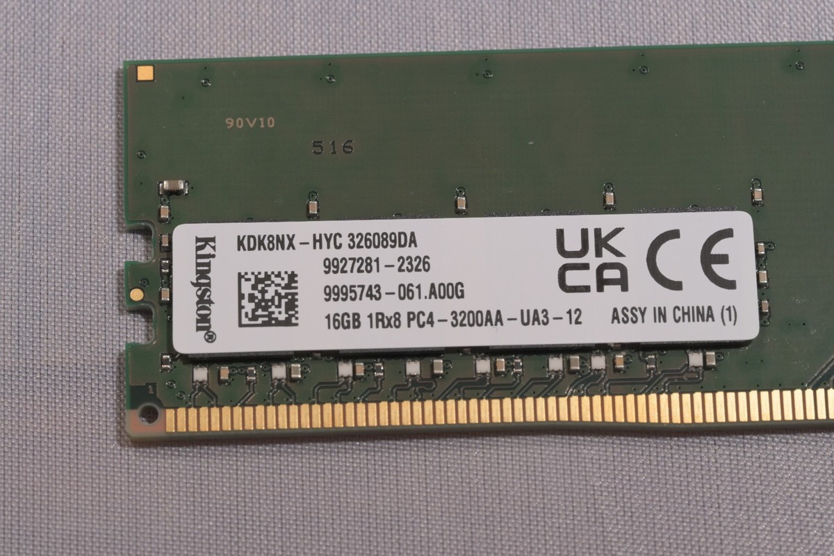 Kingston 16gb 1Rx8 PC4 -3200AA-UA3-12 memory desktop | eBay