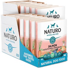 NATURO Grain Free Salmon with Potato and Vegetables Adult Wet Dog Food 400g