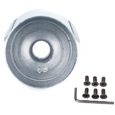 Aluminium Steering Wheel Hub Adapter 34T Replacement For Golf Cart Club Car DS