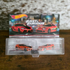Hot Wheels Fast Furious Toyota Supra - 2 pack HKF54