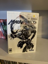 MadWorld Nintendo Wii 2009 Complete CIB w/ Manual Tested & Working SEGA