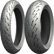 120/70ZR-17, 180/55ZR-17 Michelin Road 5 Radial Tires - Set Of 2 |