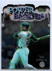 1998 TOPPS KEN GRIFFEY JR. DIE-CUT CHROME POWER BROKERS CARD #PB3 MARINERS