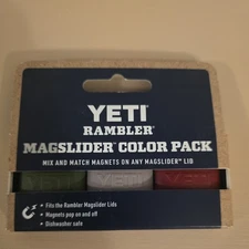 Yeti Magslider Pack Harvest Red, Highlands Olive Green, Sharptail Taupe Rambler