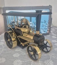 Wilesco D406 Live Steam Tractor Engine : Black/ Brass