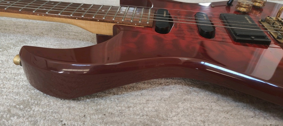 90s Fernandes Super Strat Guitar Gold Hardware Gotoh | eBay