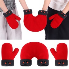 3 Pcs Christmas Hand Holding Mittens Couples Hand Holding Gloves Lovers Gift New