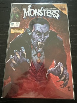 ORBIT  MONSTERS #1 JONATHAN URIBE HOMAGE EXCLUSIVE DRACULA  NM/M 98/200 COA