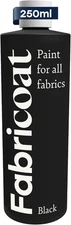 - Fabric Paint for Furniture - 8.5Oz / 250Ml Black- Restore or Change the Color