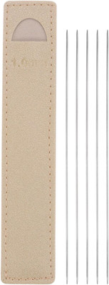 5stk Extra Feine Strick Nadeln 1mm/0.04'' Durchmesser 14cm/ 5.5'' Länge Mini Doppe