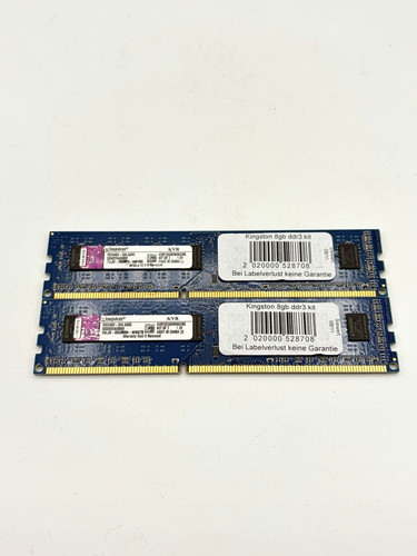 Kingston RAM 8GB DDR3 RAM-Module