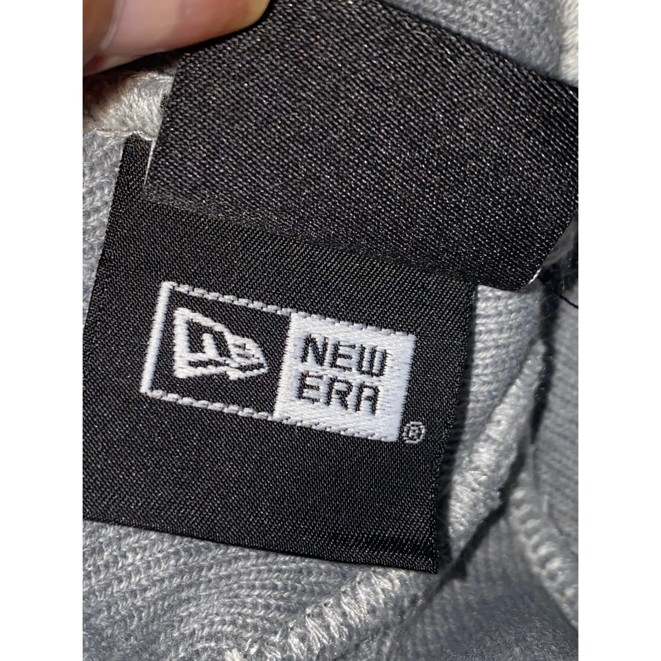 Gorro Supreme New Era con logotipo de caja gris jaspeado sombrero para hombre de fama mundial Foto 4 de 4