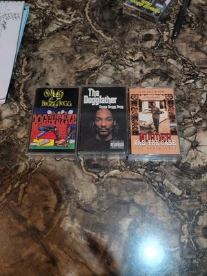 Lot Of 3 Snoop Doggy Dogg -Doggystyle Snoop World, Doggfather, Murder w the case