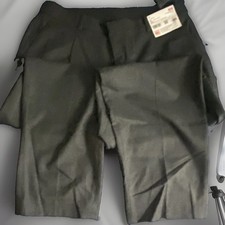 UNIQLO Women XL Dark Gray HEATTECH Pleated Tapered Pants NWT 32-33 Waist
