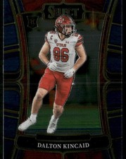 2023 Panini Select Draft Picks #18 Dalton Kincaid Blue Retail