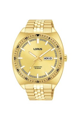 Lorus Herren Sportuhr 43 mm goldfarben Edelstahl RL450BX9