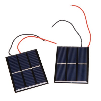 1X(2 pcs 1.5V 400mA 80x60mm Micro-  Solar Cells For Solar Panels - DIY8192