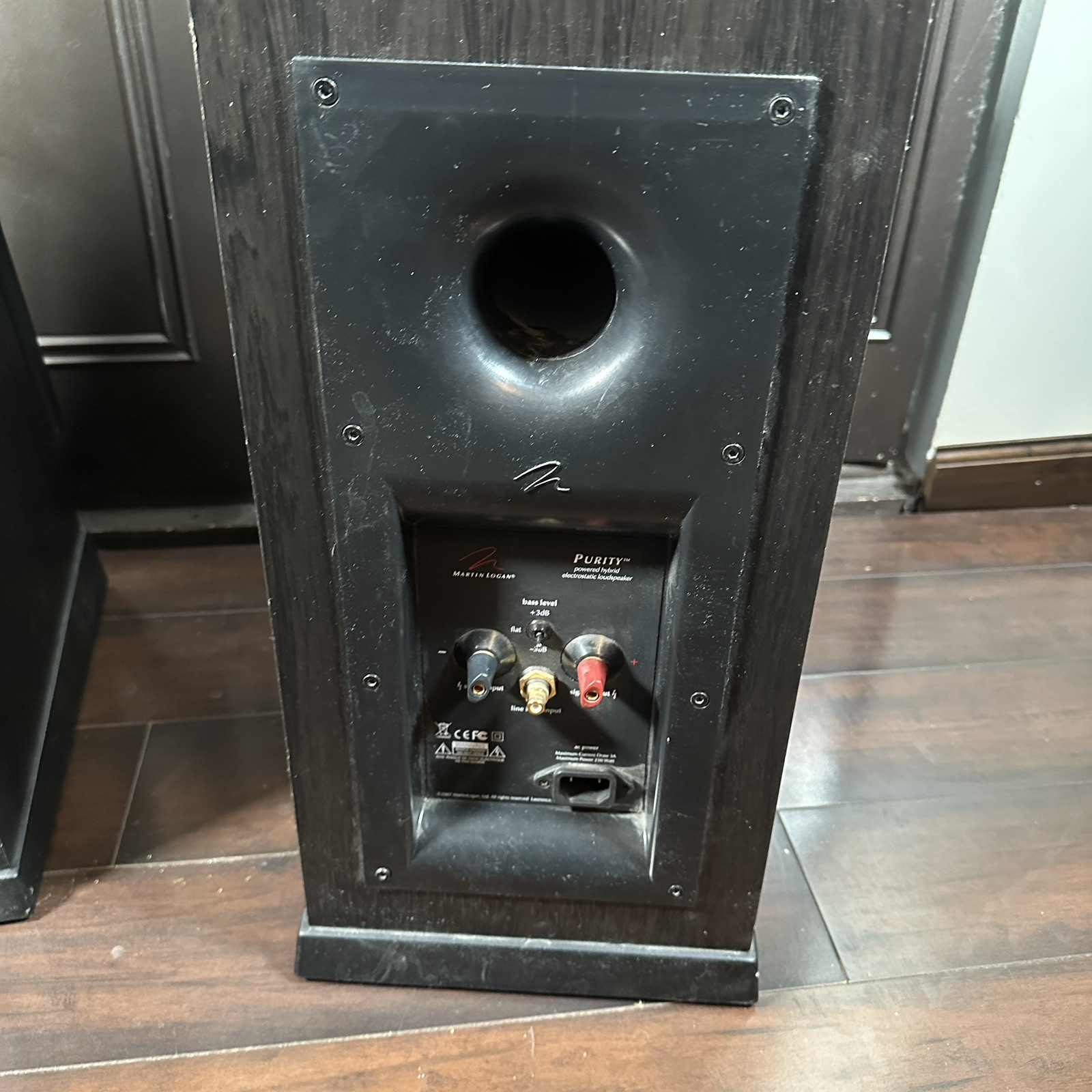 Martin Logan Purity Powered Hybrid Electrostatic Loudspeakers - Pick Up Only NYC