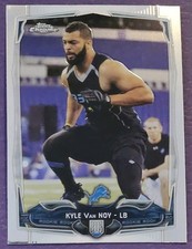 2014 Topps Chrome #205 Kyle Van Noy Rookie Football card Detroit Lions!