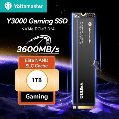 1TB Lnternal SSD M.2 2280 NVMe M.2 PCIe 3.0 Upgrade Storage for PC Computer