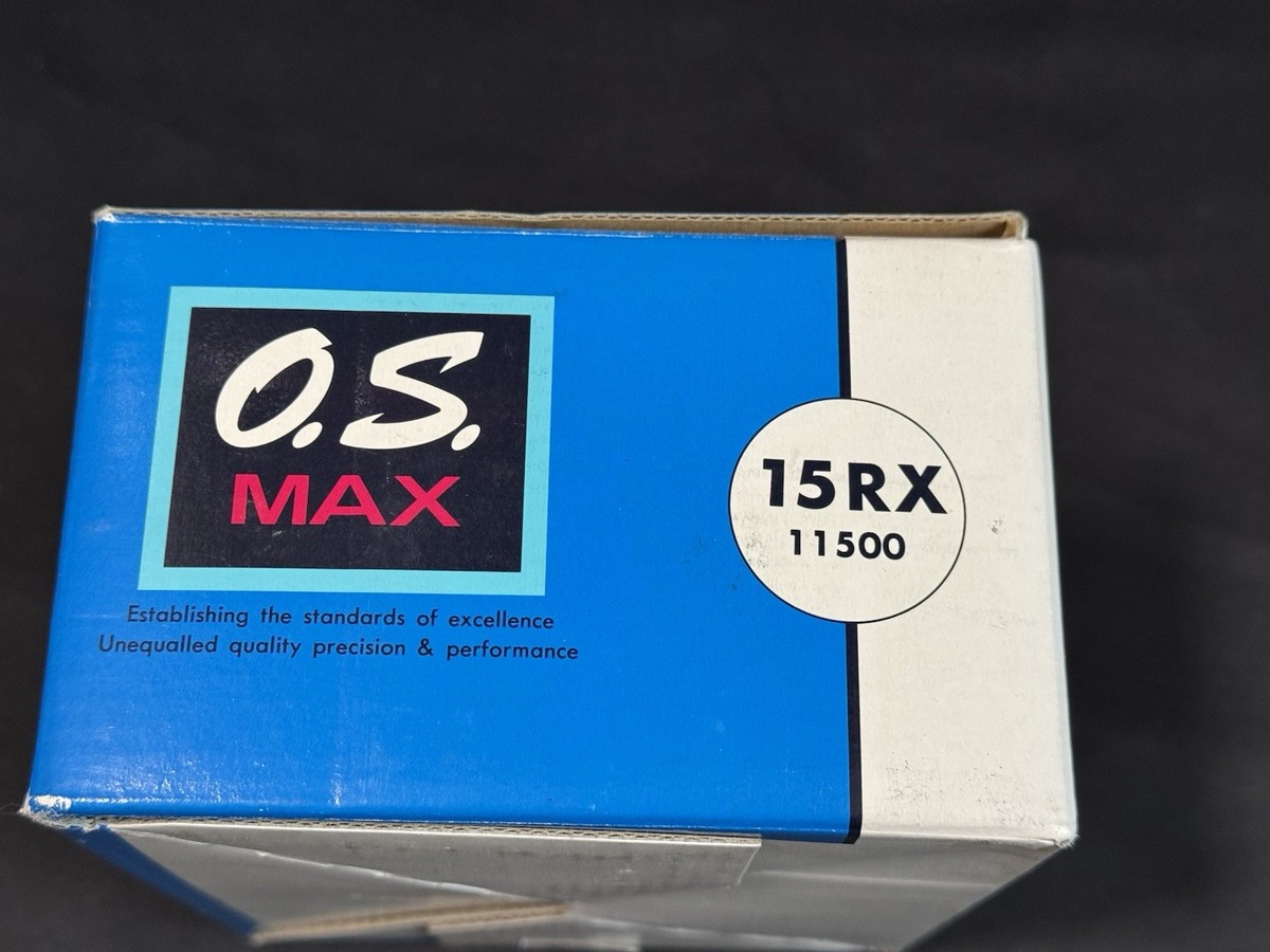 O.S. MAX 15RX 2-Stroke Nitro R/C Engine for 1/10 Car Made in Japan