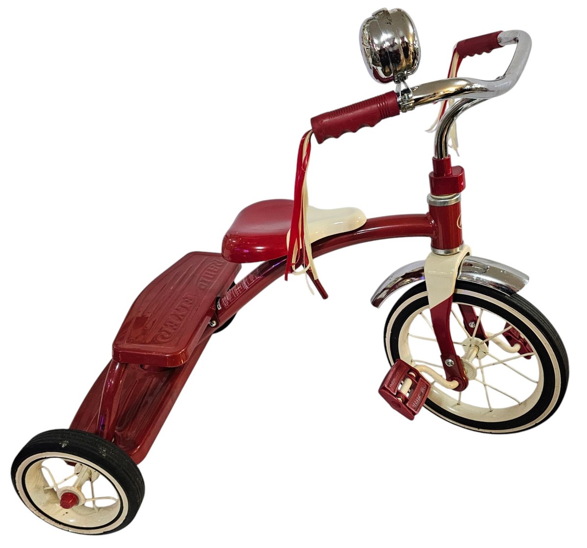 Radio Flyer Clasic Red Dual Deck Tricycle Toddler Metal | eBay