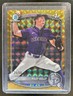 2025 Bowman Draft Riley Kelly Chrome Gold Geometric Refractor 1st #/50 Rockies