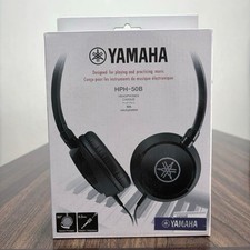 YAMAHA HPH-50B Wired Headphones, Black