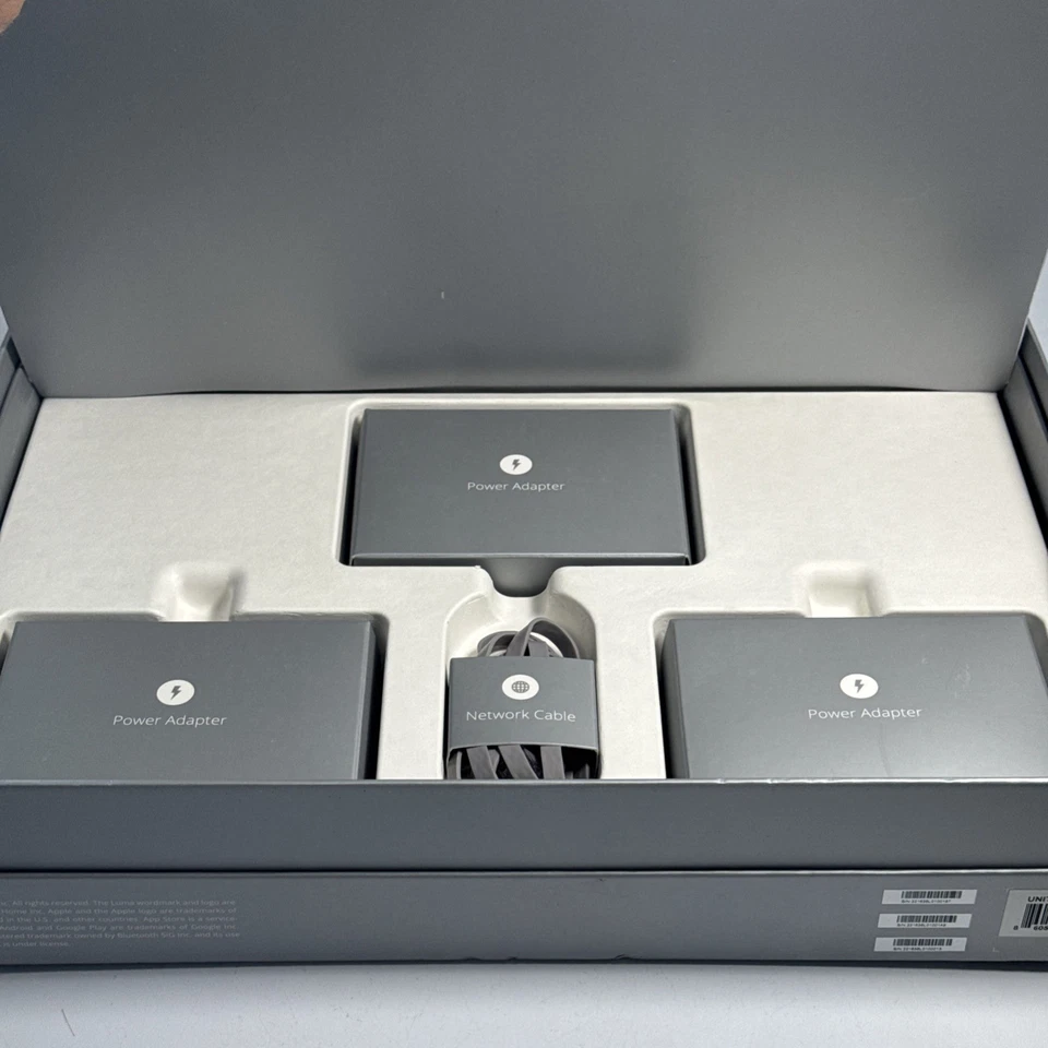 New Luma Whole Home Surround WiFi System 3 Pack Bluetooth White - Image 4 of 4