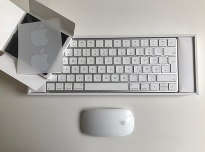 Original Apple Magic Keyboard 2 + Magic Mouse 2 Bundle · teilw. originalverpackt