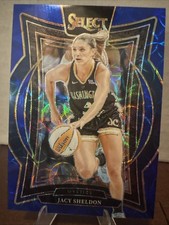 2025 Panini Select WNBA Jacy SheldonBlue Scope 186/199