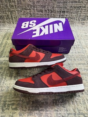 Größe 9,5 - Nike SB Dunk Low 'Cherry' DM0807-600