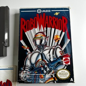 RoboWarrior (Nintendo NES, 1988 PAL A) Jaleco Puzzle Manual Included CIB