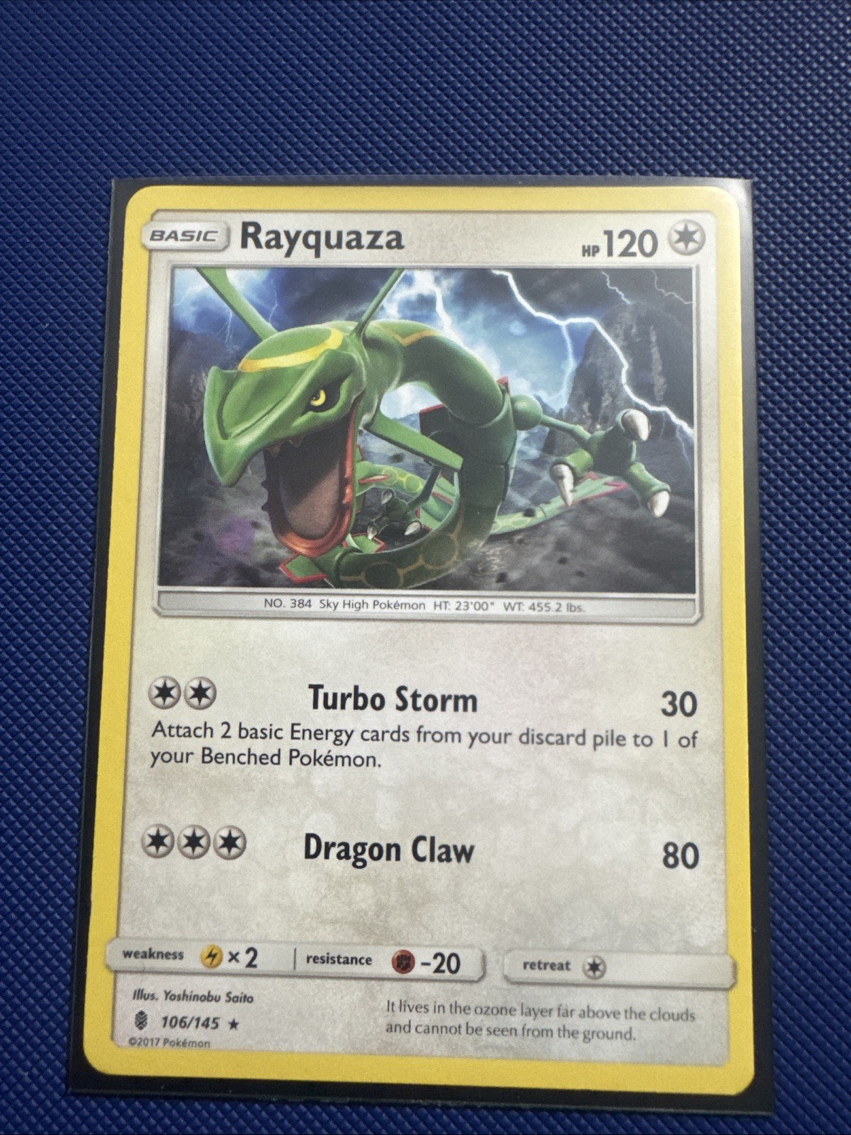 Rayquaza 106/145 Sm-Guardians Rising Regular