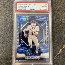 2023 Rookies And Stars Daniel Jones True Blue /49 Psa 8
