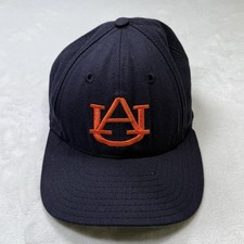 Vintage Auburn Tigers Baseball Fitted Hat Legend Made USA Green Under Brim 7 1/2