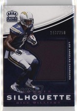 2017 Preferred Jumbo Rookie Silhouette Jerseys Pink /250 Mike Williams #19 15w6