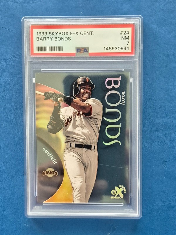 1999 EX Century - Barry Bonds #24 PSA 7 NM