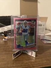 2023 Panini Donruss Optic - Rated Rookie Luke Schoonmaker #227 Pink Prizm (RC)